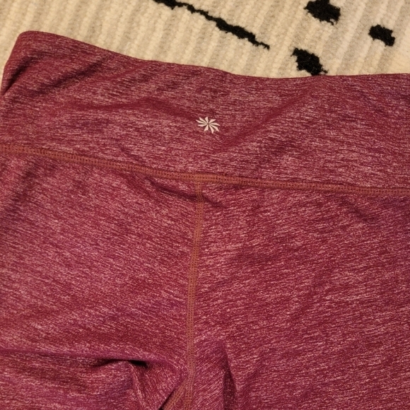 Athleta size‎ XS Burgundy Leggings NWOT - Picture 6 of 6